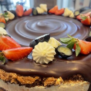 Suklainen Naked cake: vegaaninen ja gluteeniton